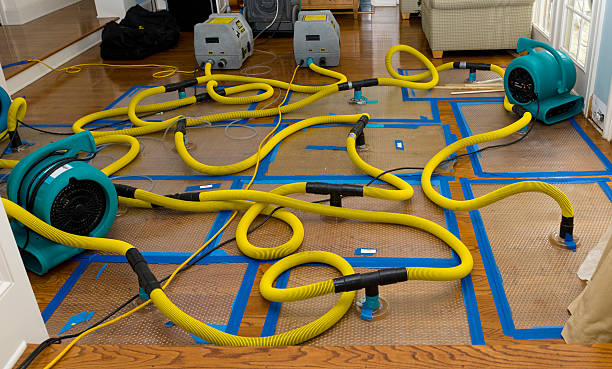 Professional Flood Damage Restoration technician working in Bonneau, SC